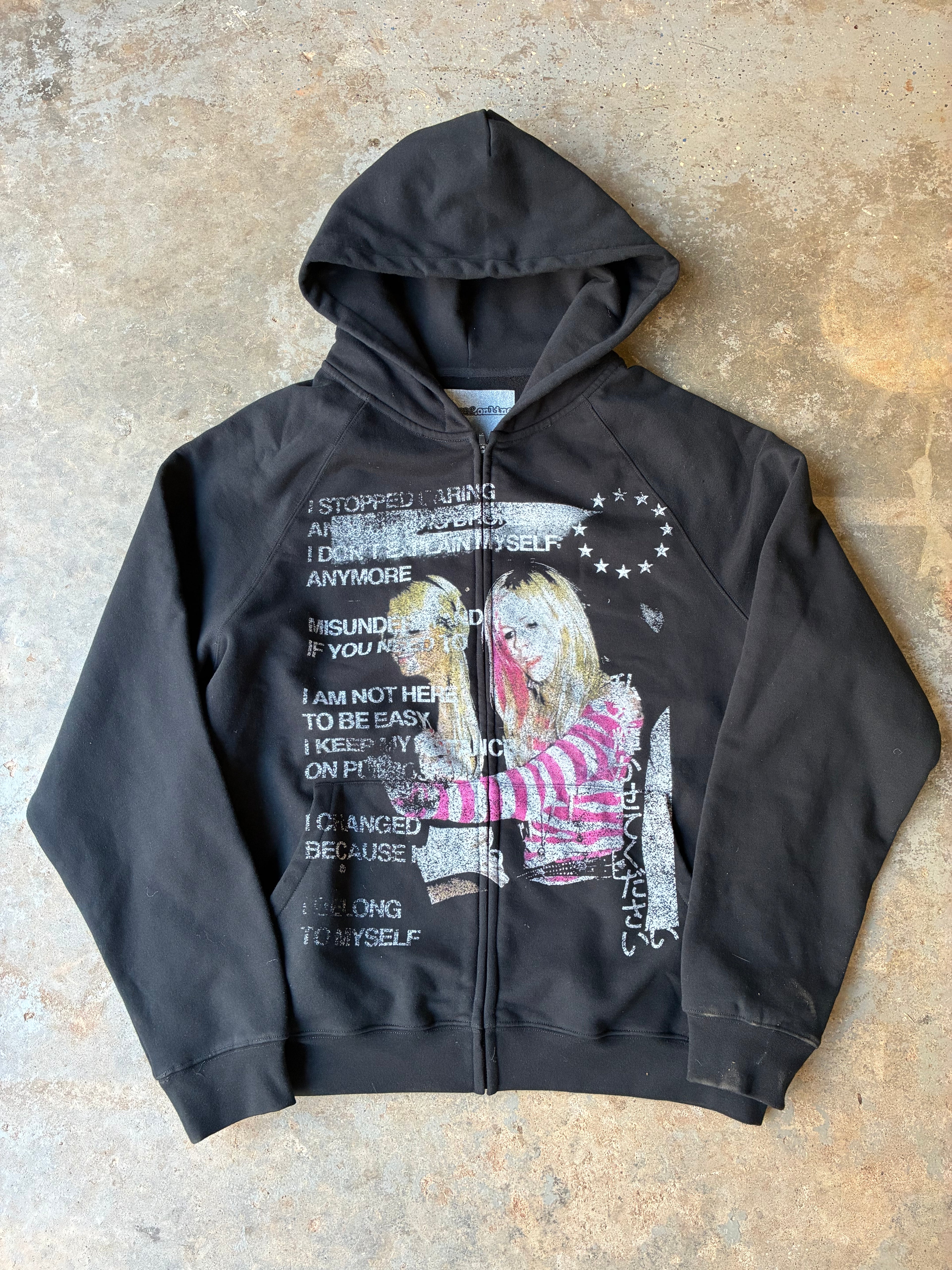 MISUNDERSTOOD ZIP UP